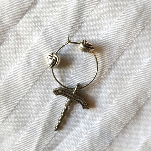 VTG Sur La TableThat Wine is Mine 6 Grapevine Wine Glass Charms NWT - Picture 5 of 11